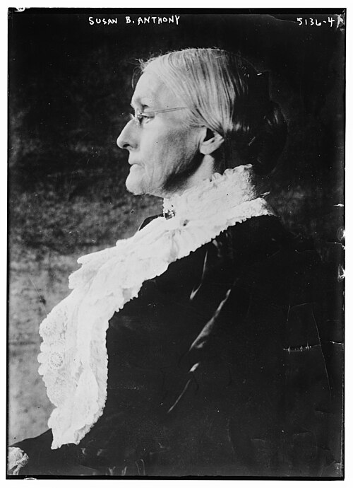 Retrato de Susan B. Anthony, c. 1898